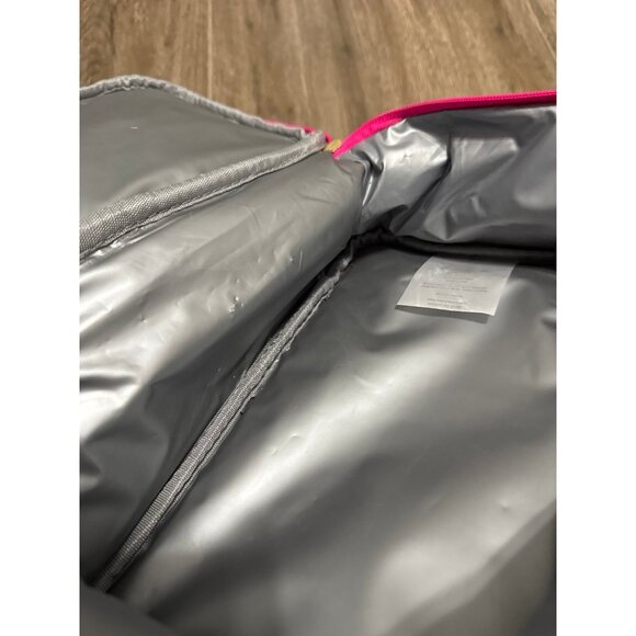 Like new Posh peanut Barbie lunchbox pink cooler lunch box logo print container - Picture 5 of 11